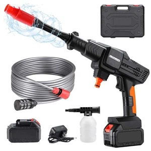 Cordless Power Pressure Washer, 1000PSI Brushless Battery Powered Pressure Wa... - Picture 1 of 8