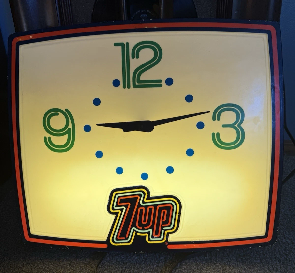 7up Clock Advertising for sale | eBay