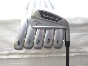 Used Callaway Apex Ai200 Iron Set 5-PW Mitsubishi MMT 85g Regular Flex Graphite - Picture 1 of 10