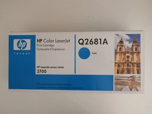 HP Q2681A 311A Cyan Toner Print Cartridge for LaserJet 3700 Series Genuine - Photo 1/4