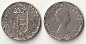 1955 Great Britain 1 shilling English version - Picture 1 of 1