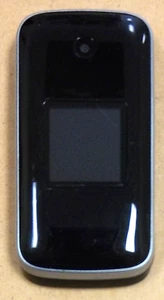 Alcatel OneTouch Retro 2017B - Black and Silver ( Virgin Mobile ) Flip Phone - Picture 1 of 3