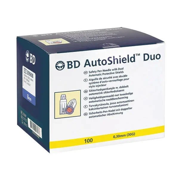 BD Autoshield Duo Sicherheits Pen-Nadeln 100 Stk