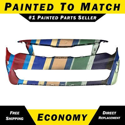 NEW Painted To Match - Front Bumper Cover Fascia for 2016-2018 Kia Optima EX/LX Foto 1 de 4