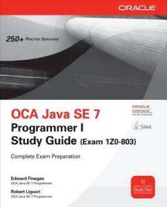 OCA Java SE 7 Programmer I Study Guide (Exam 1Z0-803) - Paperback - GOOD