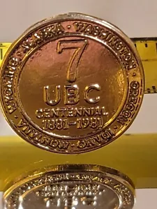 Carpenters Union Pin UBC 7 CENTENNIAL PIN RARE 1981 MINT NEW env11 - Picture 1 of 6