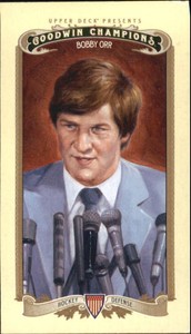 2012 UD Goodwin Champions Mini #1 Bobby Orr