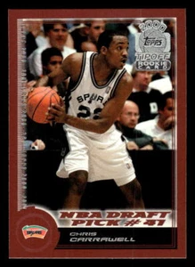 2000-01 Topps Tipoff RC #150 Chris Carrawell Rookie - Picture 1 of 2
