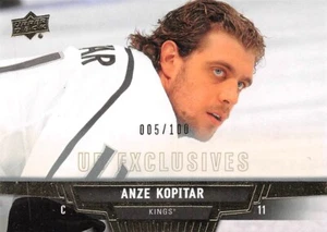 2013-14 Upper Deck Exclusives #184 Anze Kopitar /100 - Bild 1 von 2