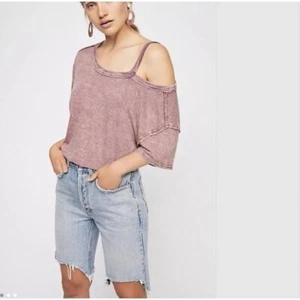 We The People | Free People Cold Shoulder Alex Tee small - Bild 1 von 9