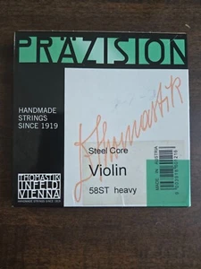 Thomastik Prazision 4/4 Violin String Set Steel Core 58ST Heavy Gauge-NEW - Picture 1 of 11