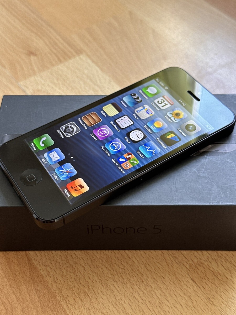 iPhone 5 Black 16 GB 喉頭 Softbank