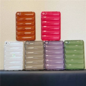 TPU Clear color Tablet Case Cover For iPad 5 6 7 8 Air Mini Pro 9.7" 10.2" 10.9" - Picture 1 of 17