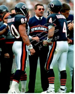 MIKE DITKA Signed 8x10 NFL CHICAGO BEARS Photo w/ Hologram COA - Picture 1 of 2