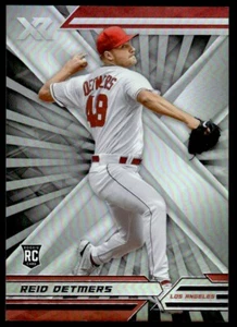 2022 PANINI CHRONICLES XR BASEBALL Reid Detmers Los Angeles Angels #PTJ-RD - Picture 1 of 2