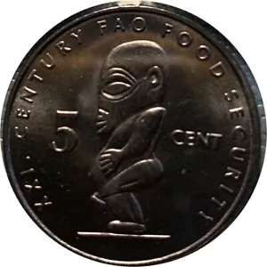 2000 New cook 5-cent FAO food and agriculture coin - Foto 1 di 2