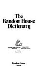The Random House Dictionary Mass Market Paperbound Jess Stein