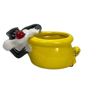 Maceta de cerámica Sylvester Piolín Pájaro Warner Brothers Looney Tunes - Imagen 1 de 3