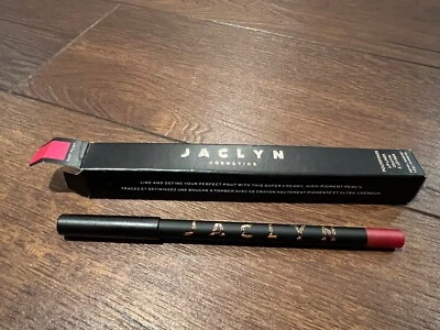 JACLYN COSMETICS Poutspoken Lip Liner in Easy Peasy (Bold Dusty Rose Pink) NIB - Image 1 of 3