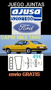AJUSA 52021900 JUEGO JUNTAS FORD CAPRI 1593cc - Imagen 1 de 6