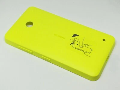 Cubierta Batería Original Nokia Lumia 630 Amarillo 02506C3 Foto 1 de 2