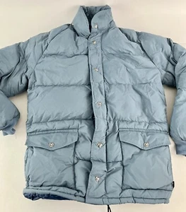 Chaqueta deportiva vintage Pacific Trail Western Down azul para hombre mediana hecha en EE. UU. - Imagen 1 de 10