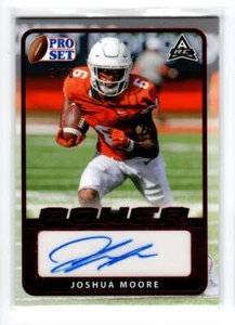 2021 Leaf Pro Set Power Red #BAJM2 Joshua Moore /10 - Picture 1 of 1