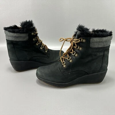 Botas Sperry Top Sider para mujer 9,5 M negras cuña Luca Peak botín gótico Chucky Foto 1 de 4