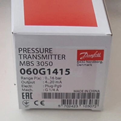 1PS New For Danfoss MBS 3050 060G1415 pressure transmitter In Box Free Shipping - Image 1 of 2