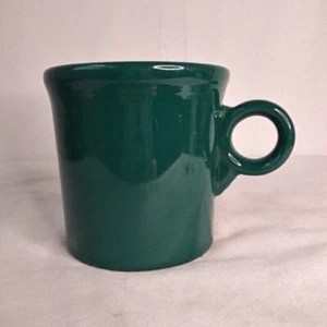 Fiestaware Homer Laughlin HLC Dark Green Mug Ring Handle Fiesta - Picture 1 of 13