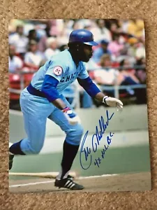 Cubs Bill Madlock signiert 8x10 mit Echtheitszertifikat - Bild 1 von 1