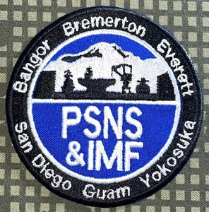 USN PSNS & IMF Patch Hook & Iron-On Repro New A926 - Picture 1 of 2