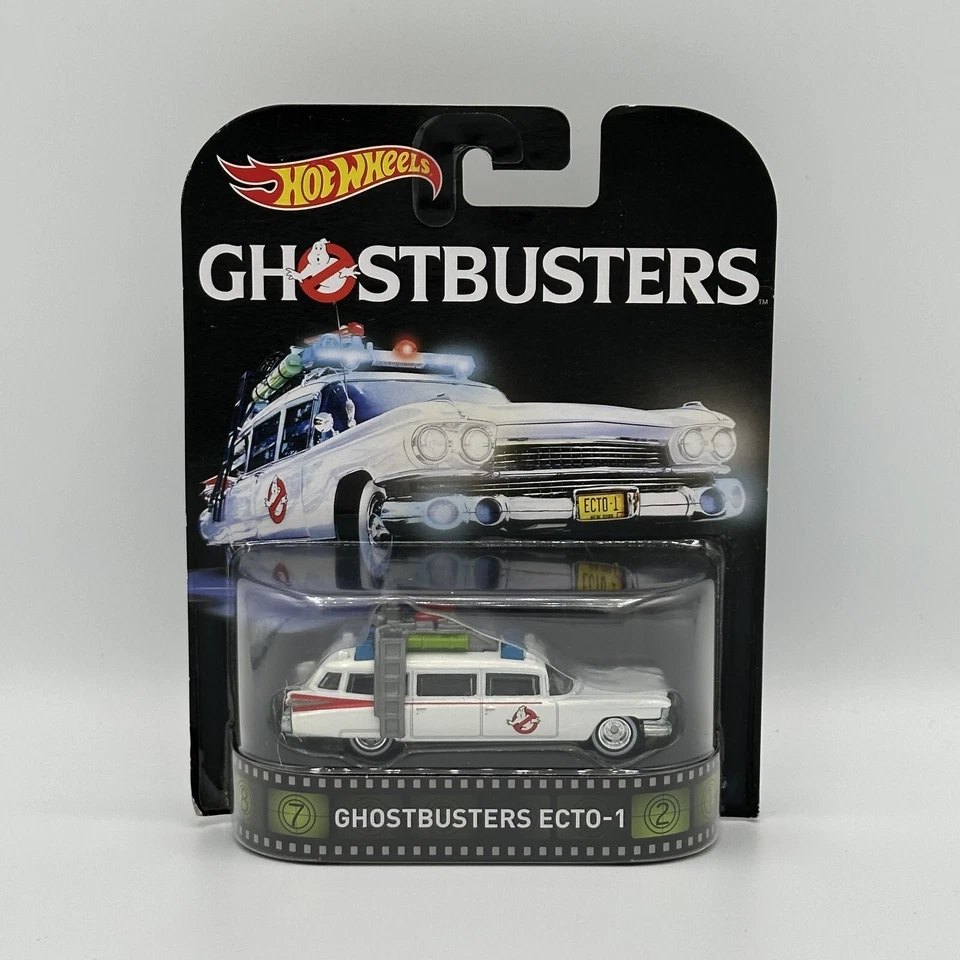 2 Hot Wheels Retro Entertainment Ghostbusters Ecto-1 2015
