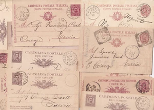 C17219-REGNO, CALABRIA, LOTTO DI 20 CART. POSTALI TUTTE PER TARSIA, A F. CURTI - Foto 1 di 4