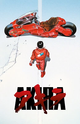 RICH HILL PRODUCTIONS AA0162 Akira Film By Katsuhiro Otomo 1988 Movie Poster 11x17