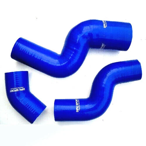 LAND ROVER DISCOVERY 2 TD5 SILICONE TURBO INTERCOOLER HOSE PIPE KIT BLUE