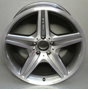 MERCEDES CLS W219 CLS63 AMG 18" ALLOY WHEEL RIM 9.5J REAR DIAMOND CUT GENUINE X1 - Picture 1 of 10