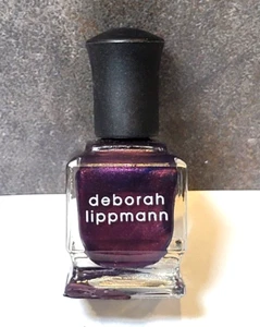 Deborah Lippmann Nail Polish Harem Silks From Bombay ~ rich aubergine matte READ - Picture 1 of 4