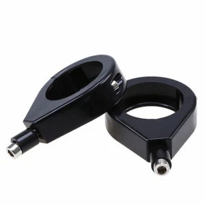 39mm Light Turn Signal Fork Mount For Most Harley Suzuki Kawasak Yamaha Bikes - Picture 1 of 12