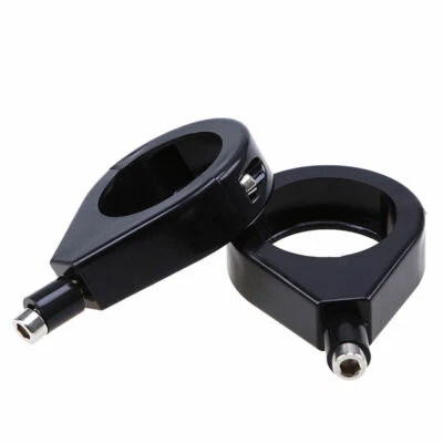 39mm Light Turn Signal Fork Mount For Most Harley Suzuki Kawasak Yamaha Bikes - Image 1 of 4