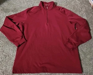 Nike Dri Fit Golf Mens Quater Zip Size L - Picture 1 of 3
