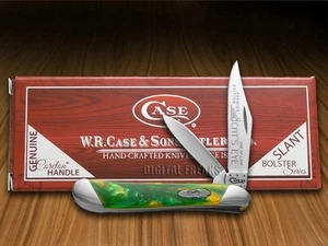 Case xx Knives Peanut Slant Series Cat's Eye Corelon 1/2500 S9220CE - Picture 1 of 4
