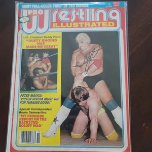 Dusty Rhodes full magazine jsa certed photo signed auto autographed - Picture 1 of 2