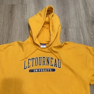 Letourneau University Champion hoodie Comfortable Sz XL - Picture 1 of 7