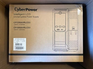 CyberPower CP1500AVRLCD3 1500VA 900W Intelligent LCD UPS Mini Tower - Picture 1 of 1
