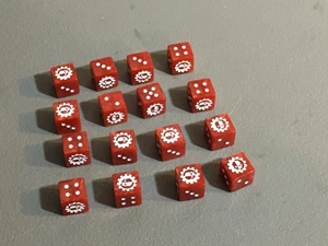 A29671 WARHAMMER 40K ADEPTUS MECHANICUS SET DADI 16 PEZZI GW GIOCHI OFFICINA - Foto 1 di 10
