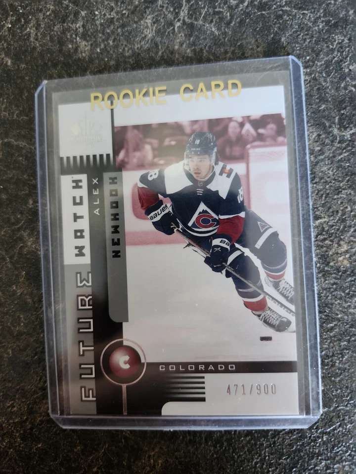 2021-22 SP Authentic Future Watch Retro 471/900 Alex Newhook Card# 01FW-AN - Image 1 of 2