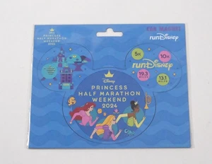 Imán Run Disney Princess Media Maratón Fin de Semana 2024 - Imagen 1 de 2