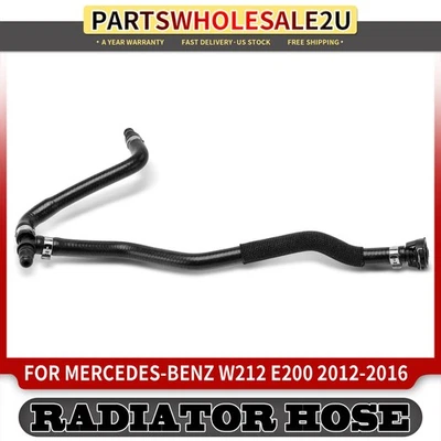 Manguera de refrigerante de radiador para Mercedes-Benz W212 E200 2012-2016 sedán L4 2,0 L 1,8 L Foto 1 de 4