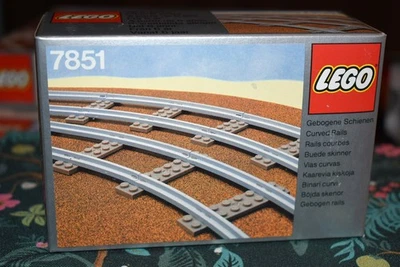 Lego 7851 Curved Rails-Toy Train Track NEW SEALED - Image 1 of 3